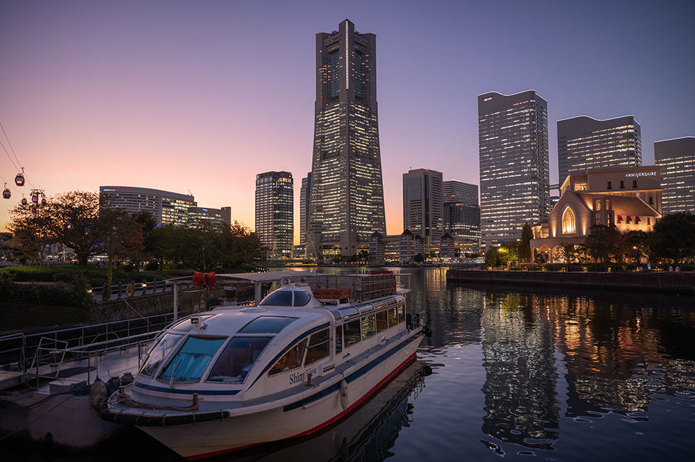 夜景撮影に適した時間帯