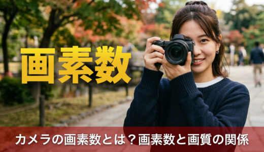 カメラの画素数とは？初心者でも理解できる画素数と画質の関係