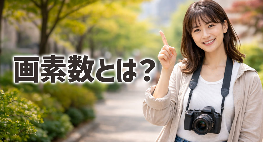 カメラの「画素数とは?」