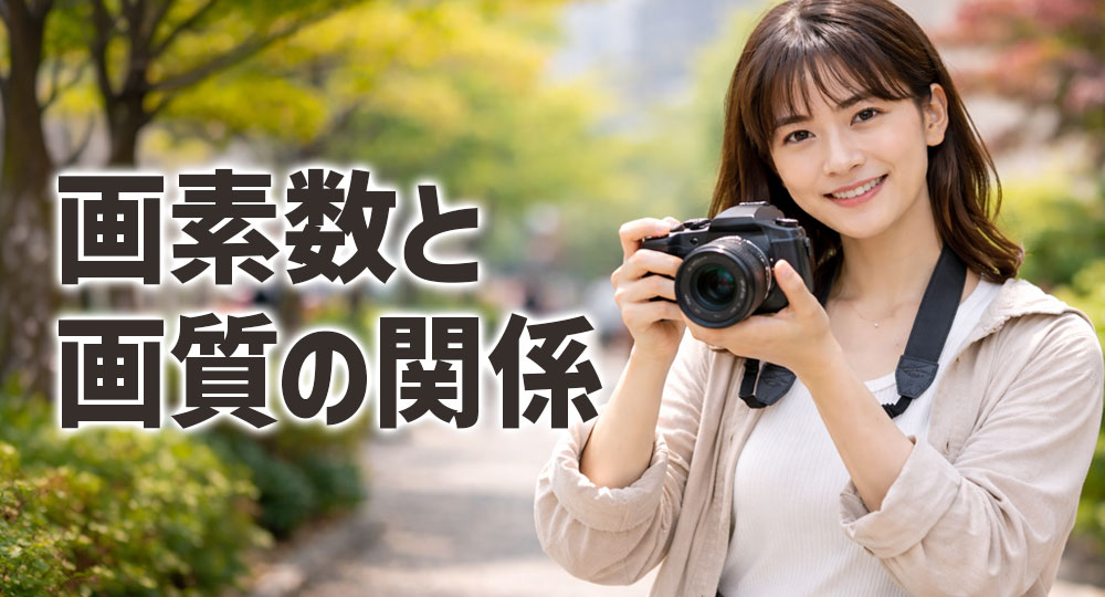 カメラの画素数と画質の関係