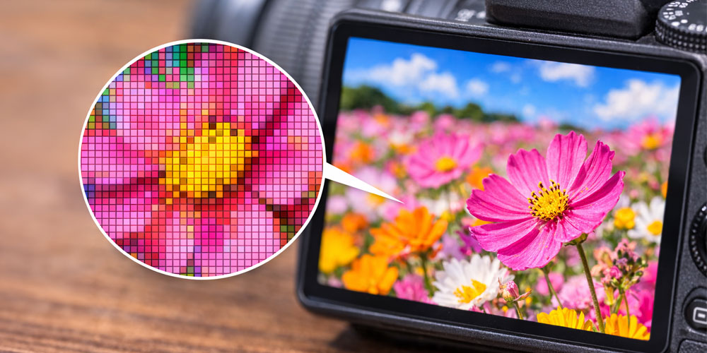 「〇〇万画素」という表示の意味