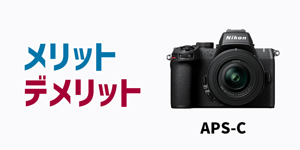 APS-Cカメラのメリットとデメリット