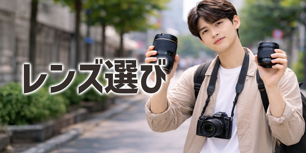フルサイズとAPS-Cの違いはレンズ選びにも影響する