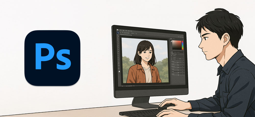 高度な画像加工が可能なPhotoshopの強み