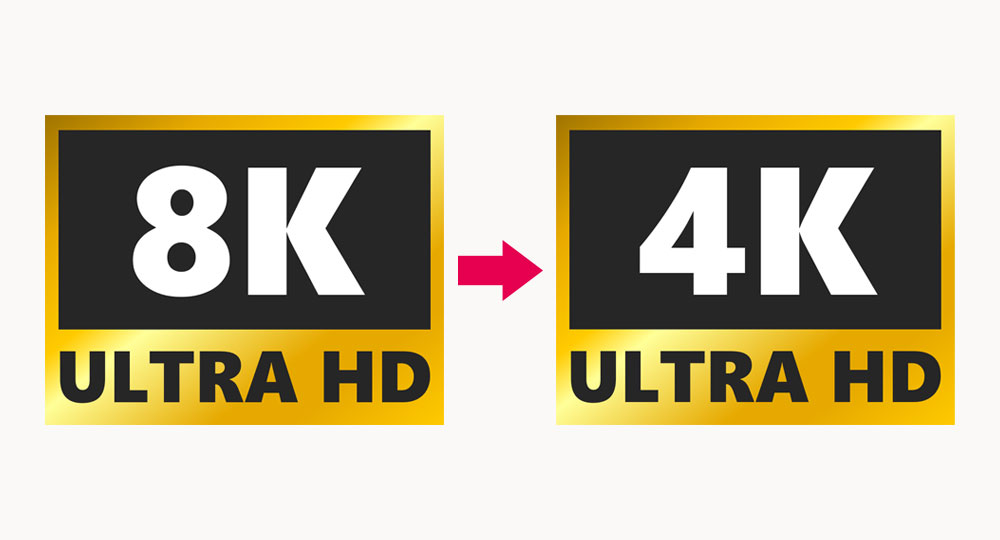 ダウンサンプリングで高画質にできる