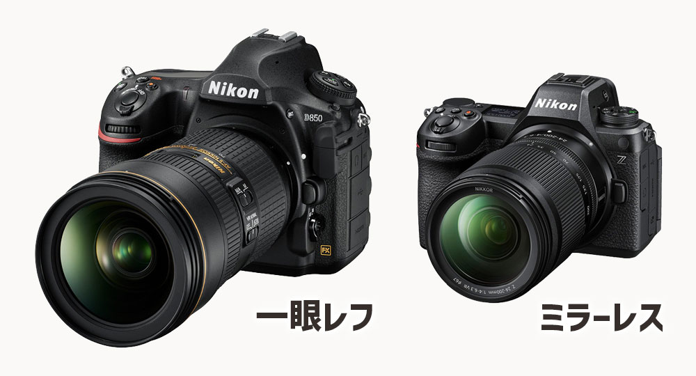 レンズ装着時の総重量の違い