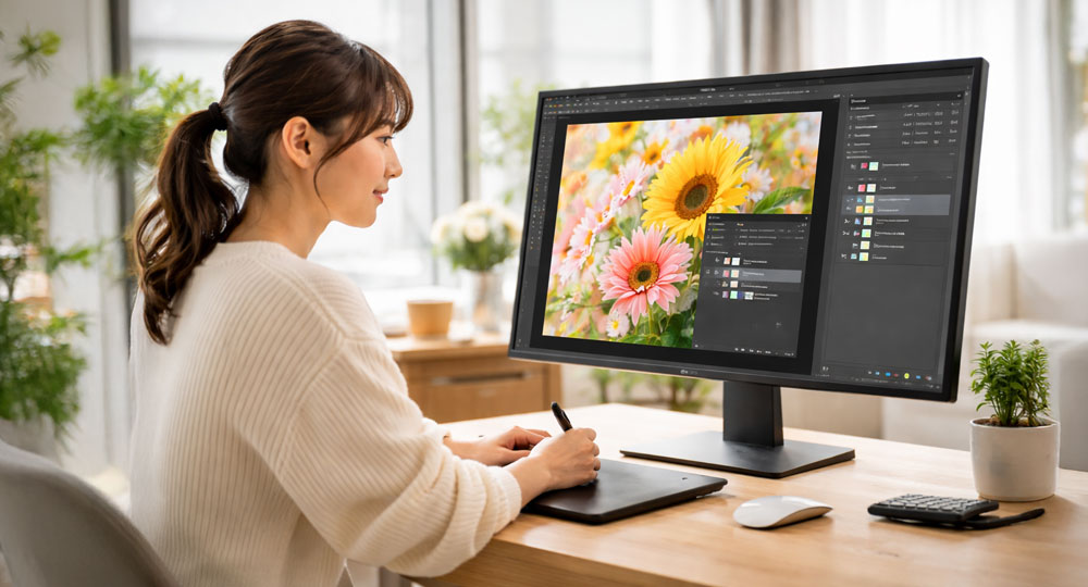 Photoshopのレイヤー結合の基本