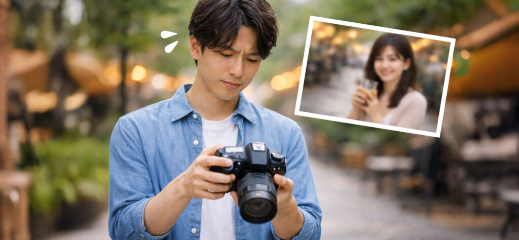 撮影時に手ブレが発生しやすくブレてぼやけた写真を量産